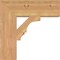 Ekena Millwork Balboa Block Smooth Bracket, Western Red Cedar, 5 1/2"W x 20"D x 20"H BKT06X20X20BOA05SWR - alternate 4